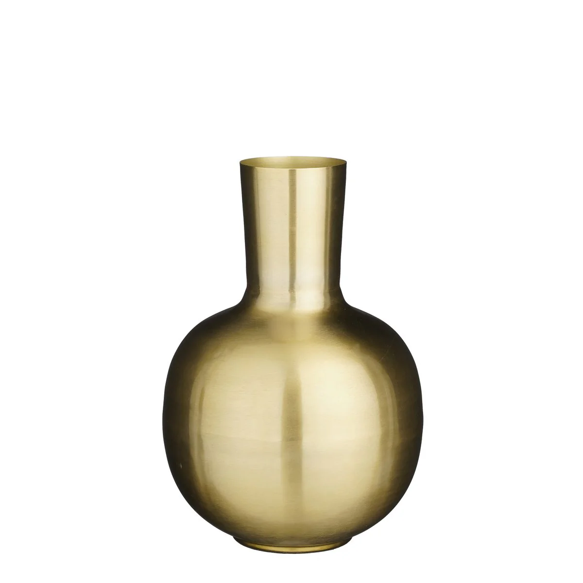 Dara Vaas - H42 x Ø28 cm - Metaal - Goud - Afbeelding 2