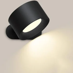 AuraGlow - Draadloze Oplaadbare 360 Graden Muurlamp