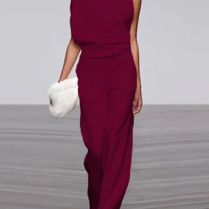 Nore -  Jumpsuit zonder mouwen en open rug