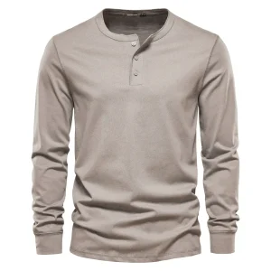 T-Shirt met Lange Mouwen voor Heren