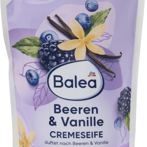 Balea Crème Zeep Bessen & Vanille Navulverpakking, 500ml