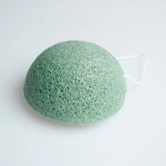 Paper & Boo - Konjac Spons - Groen - Gecombineerde huid