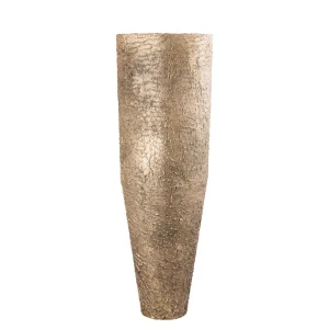 Pot Simona Goud Antiek IJzer Hoog 120 cm PTMD